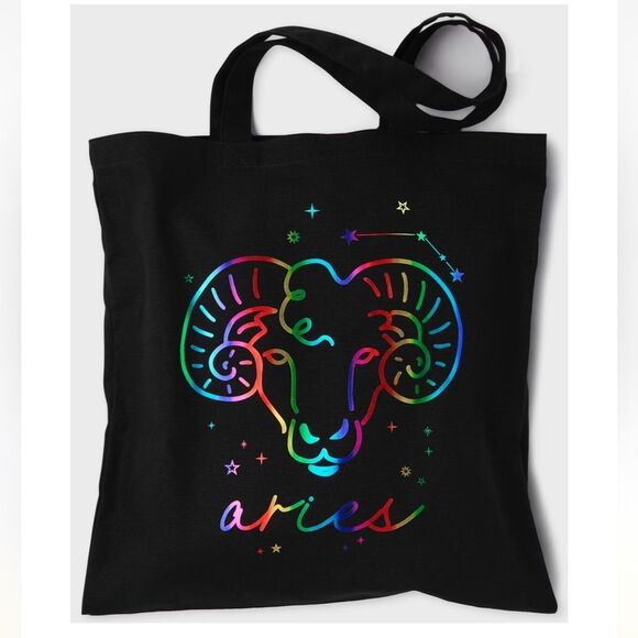 Aries Zodiac ♈️ sign tote - Picture 1 of 7